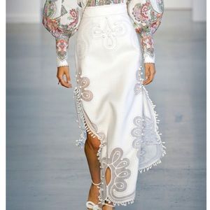 NWOT Zimmermann Ninety-Six Linen Maxi Skirt